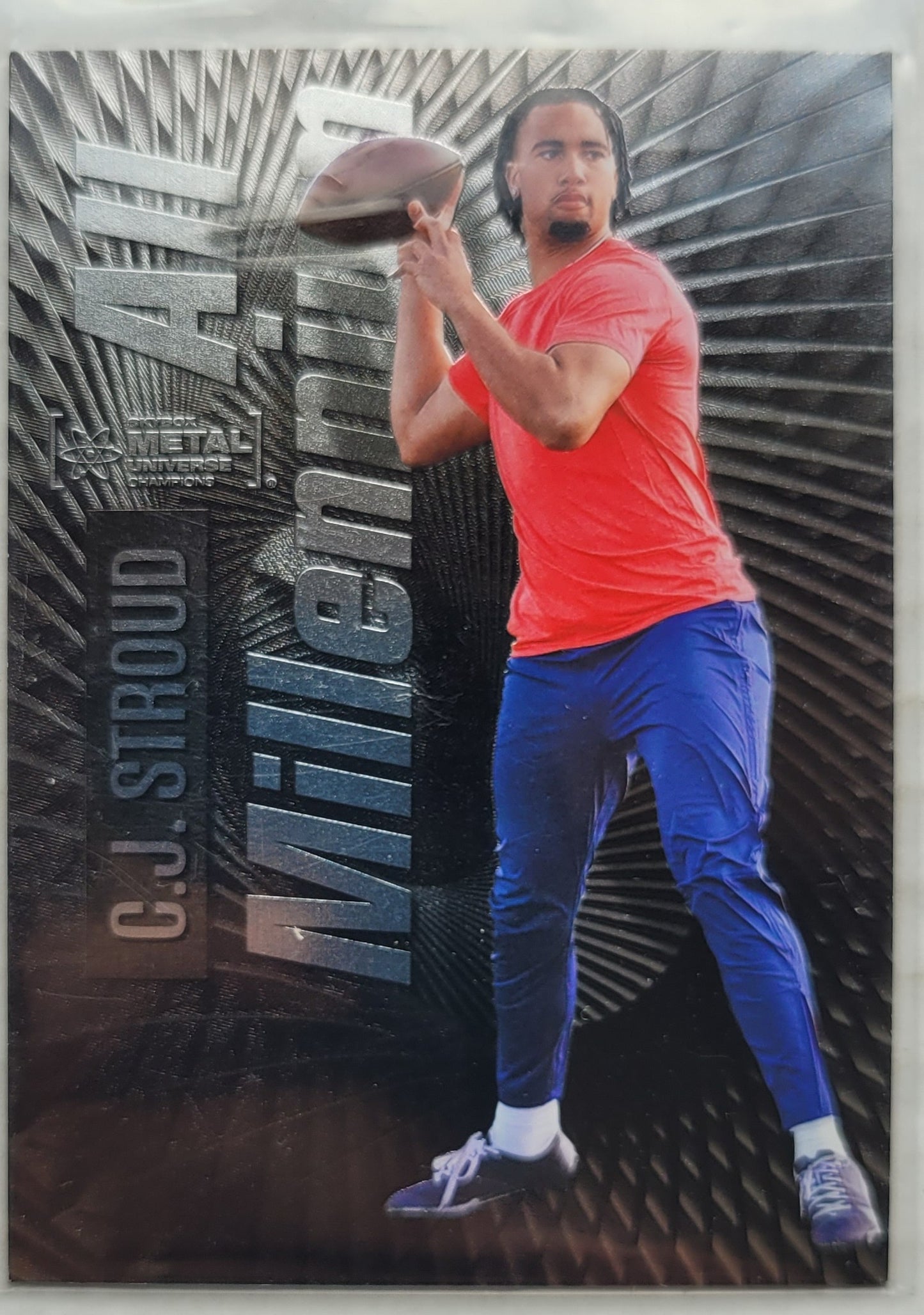 C.J. Stroud - 2023 Metal Universe Champions #120 AM