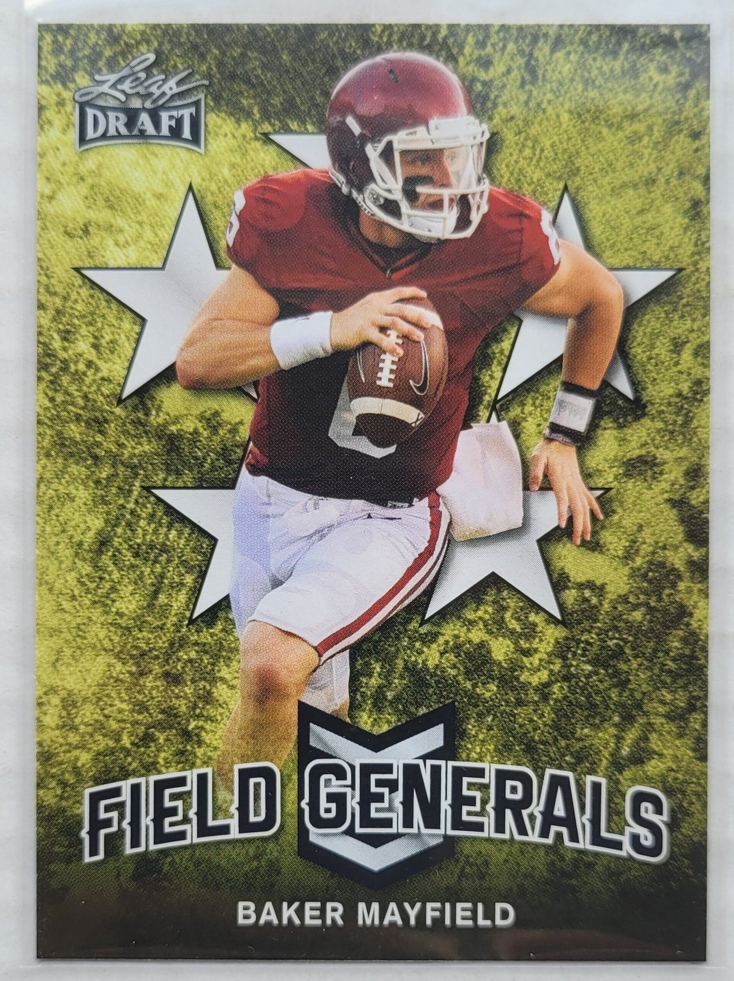 Baker Mayfield - 2018 Leaf Draft Field Generals #FG01