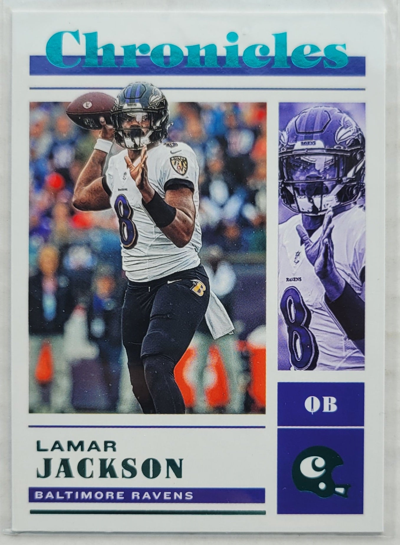 Lamar Jackson - 2022 Panini Chronicles Teal #6