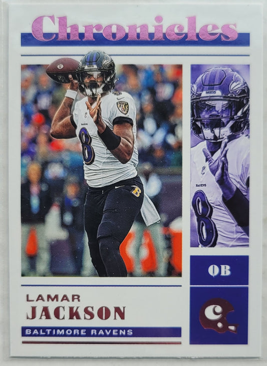 Lamar Jackson - 2022 Panini Chronicles Pink #6