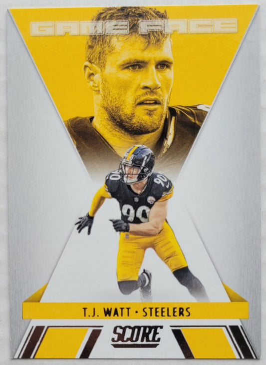 T.J. Watt - 2021 Score Game Face #5