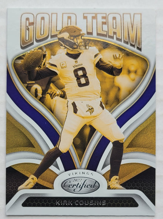 Kirk Cousins - 2022 Certified Gold Team #10