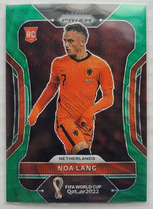 Noa Lang - 2022 Panini Prizm World Cup Prizms Green Wave #160