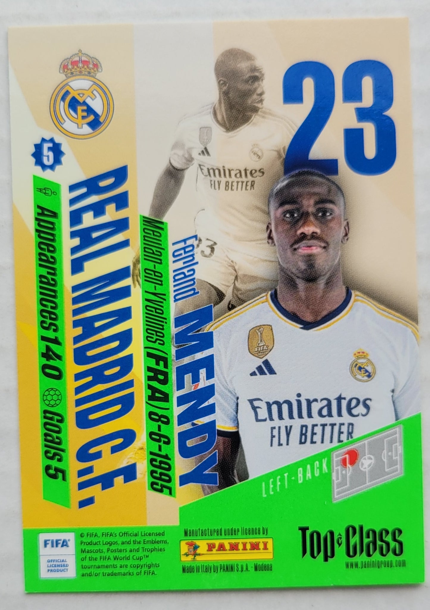 Ferland Mendy - 2023-24 Panini Top Class #39