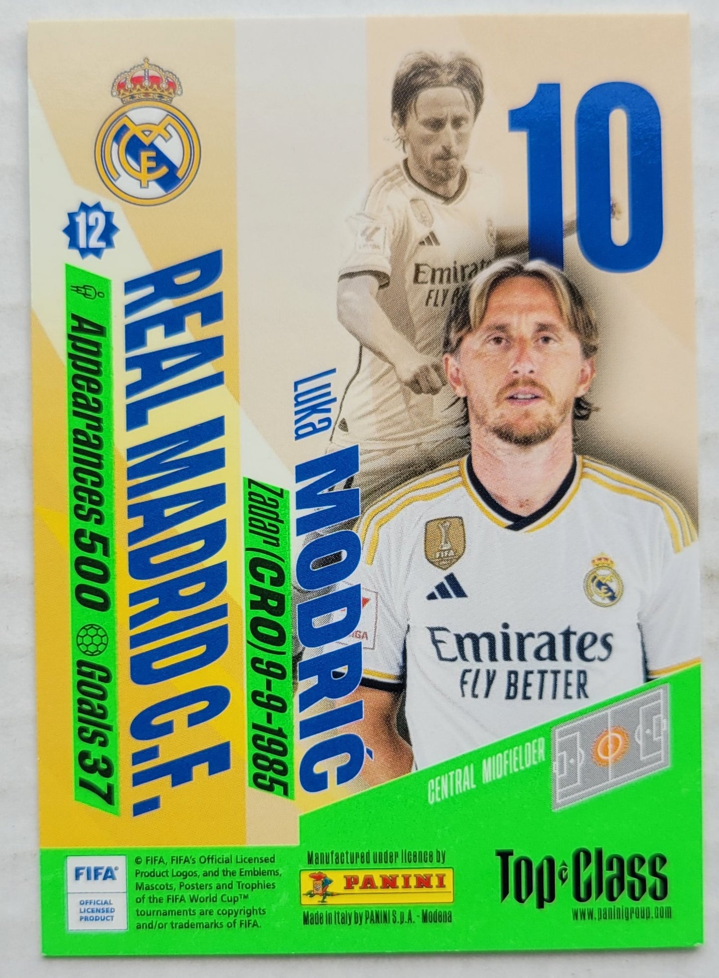 Luka Modric - 2023-24 Panini Top Class #50