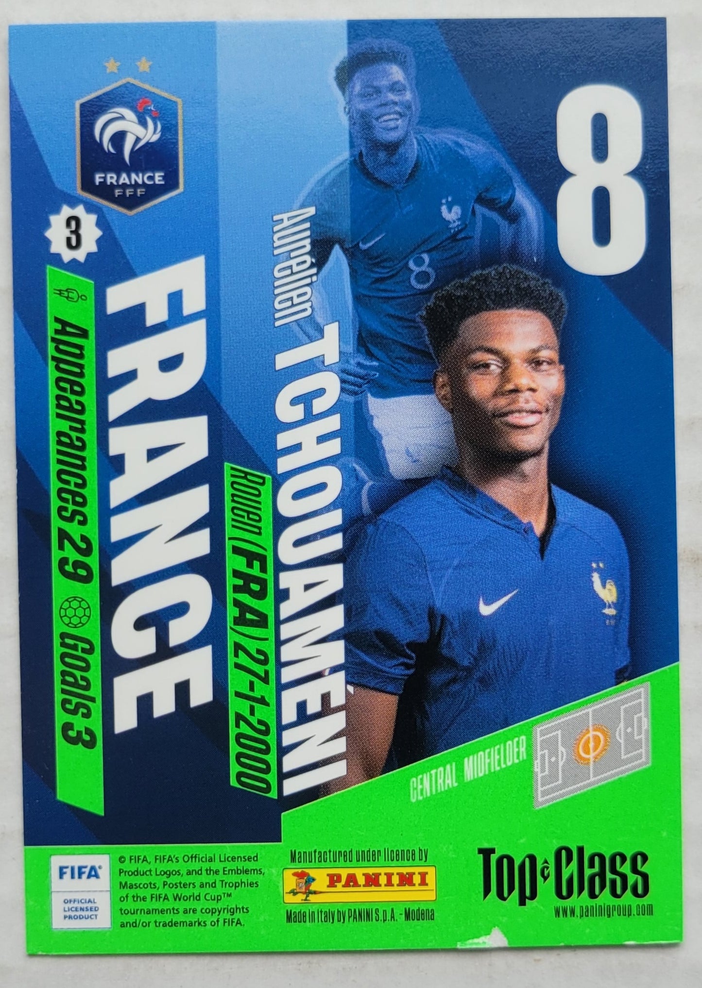 Aurélien Tchouaméni - 2023-24 Panini Top Class #56