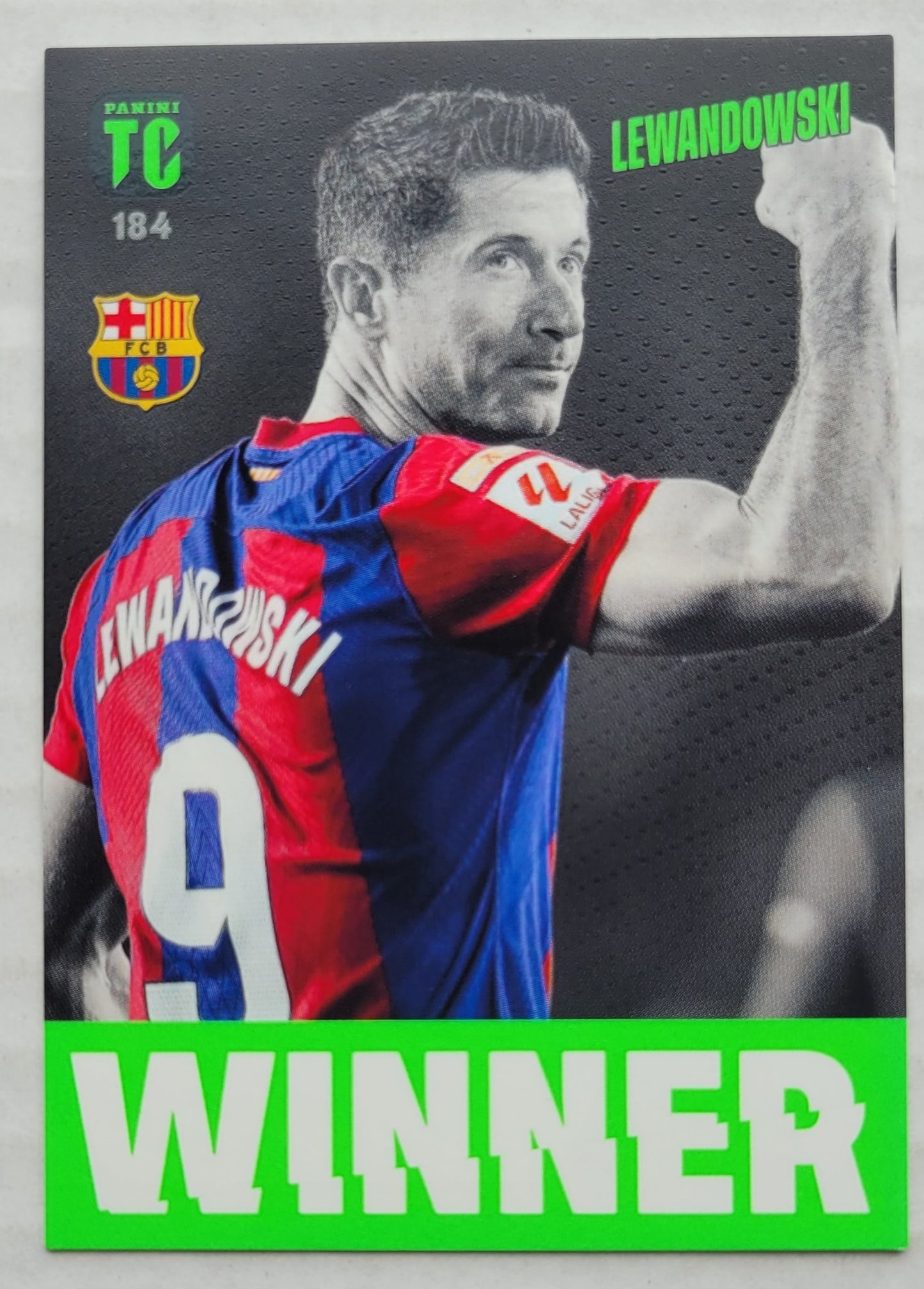 Robert Lewandowski - 2023-24 Panini Top Class #184 WINNER