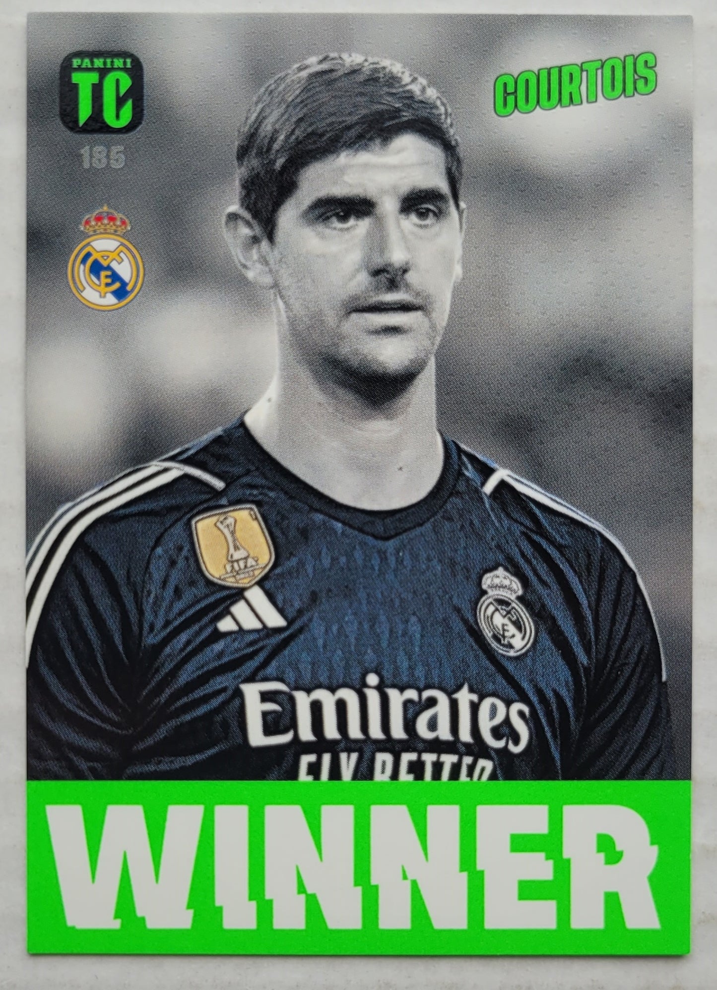 Thibaut Courtois - 2023-24 Panini Top Class #185 WINNER