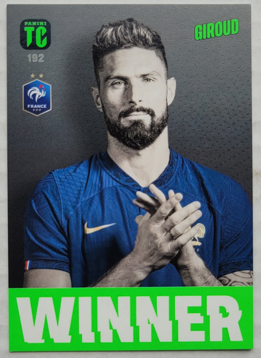 Olivier Giroud - 2023-24 Panini Top Class #192 WINNER