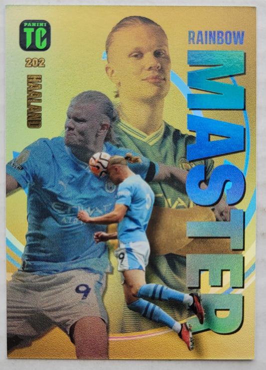 Erling Haaland - 2023-24 Panini Top Class #202 RAINBOW MASTER