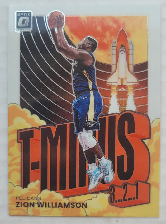 Zion Williamson - 2021-22 Donruss Optic T-Minus 3...2...1... #1