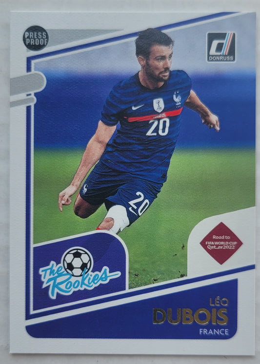 Leo Dubois - 2021-22 Donruss The Rookies Press Proof #20