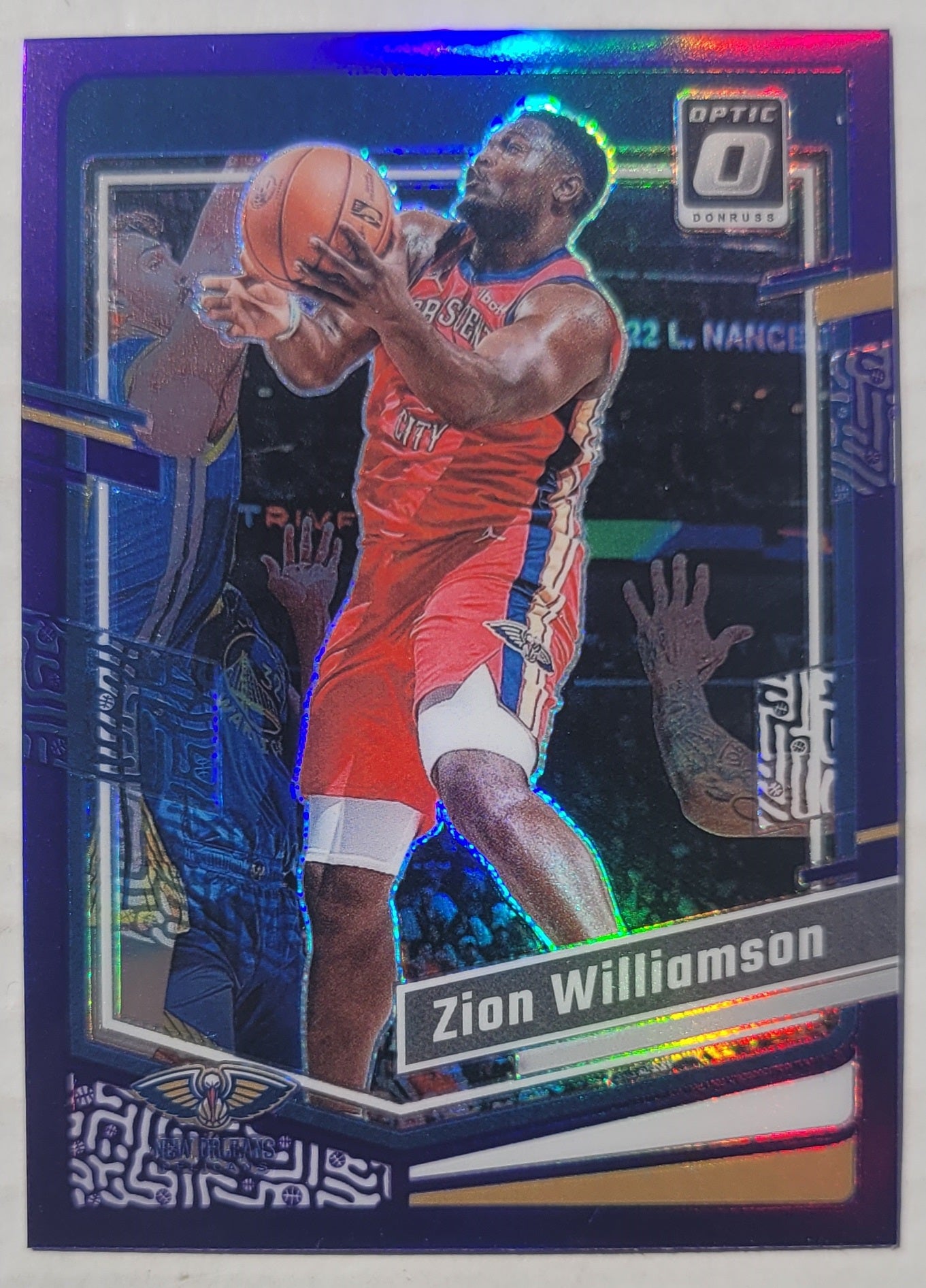 Zion Williamson - 2023-24 Donruss Optic Purple #35