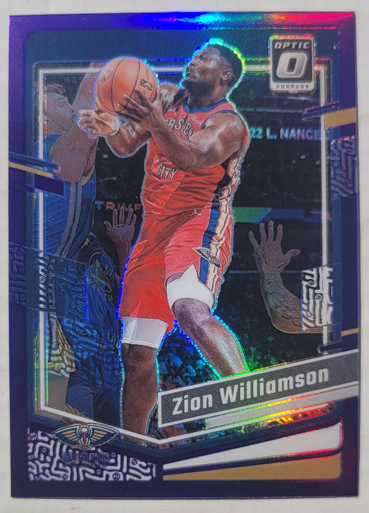 Zion Williamson - 2023-24 Donruss Optic Purple #35
