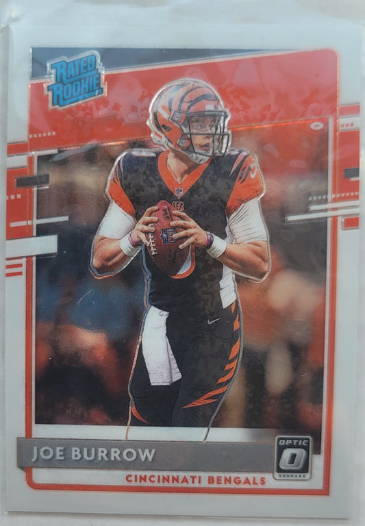 Joe Burrow - 2020 Donruss Optic #151 RR RC