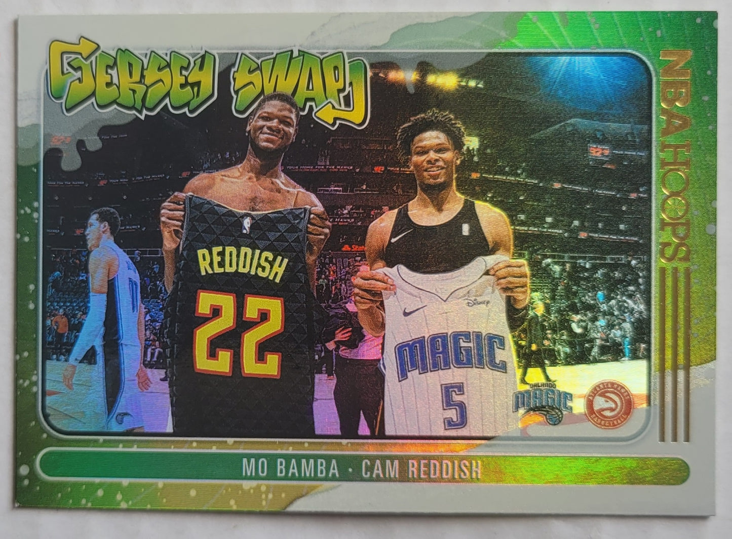Cam Reddish / Mo Bamba - 2020-21 Hoops Jersey Swap Winter Holo #5
