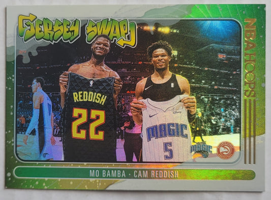 Cam Reddish / Mo Bamba - 2020-21 Hoops Jersey Swap Winter Holo #5