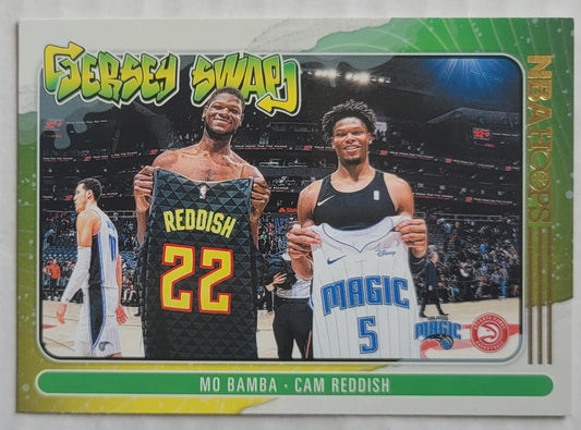 Cam Reddish / Mo Bamba - 2020-21 Hoops Jersey Swap #5