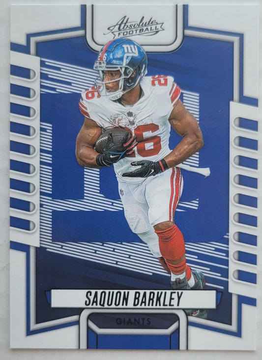 Saquon Barkley - 2023 Absolute Black #59