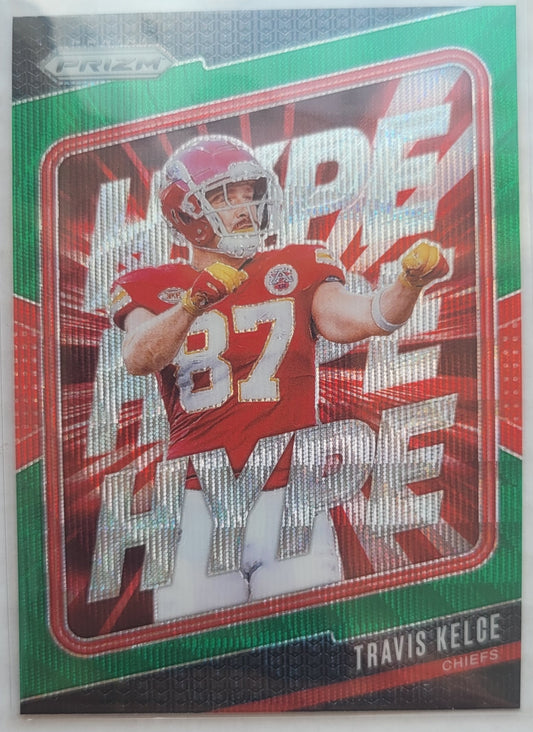 Travis Kelce - 2024 Panini Prizm Hype Prizms Green #7