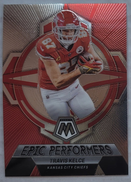 Travis Kelce - 2023 Panini Mosaic Epic Performers #14