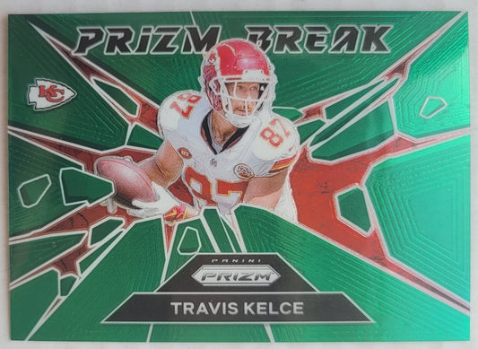 Travis Kelce - 2024 Panini Prizm Prizm Break Prizms Green #1