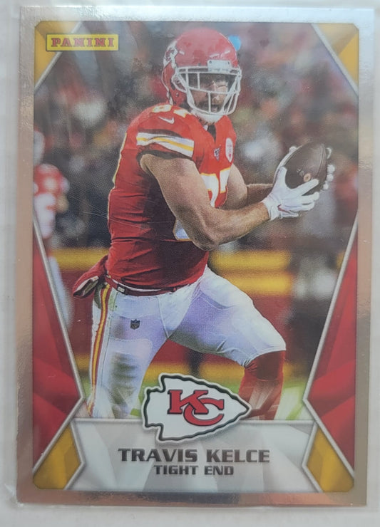Travis Kelce - 2020 Panini Stickers Cards Silver #19