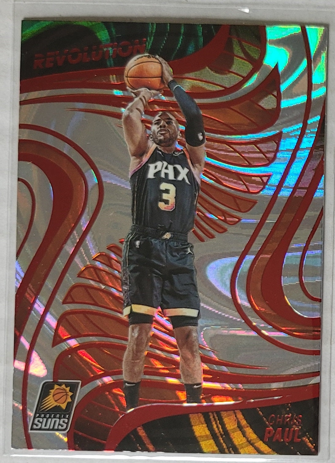 Chris Paul - 2022-23 Panini Revolution Asia Red #90