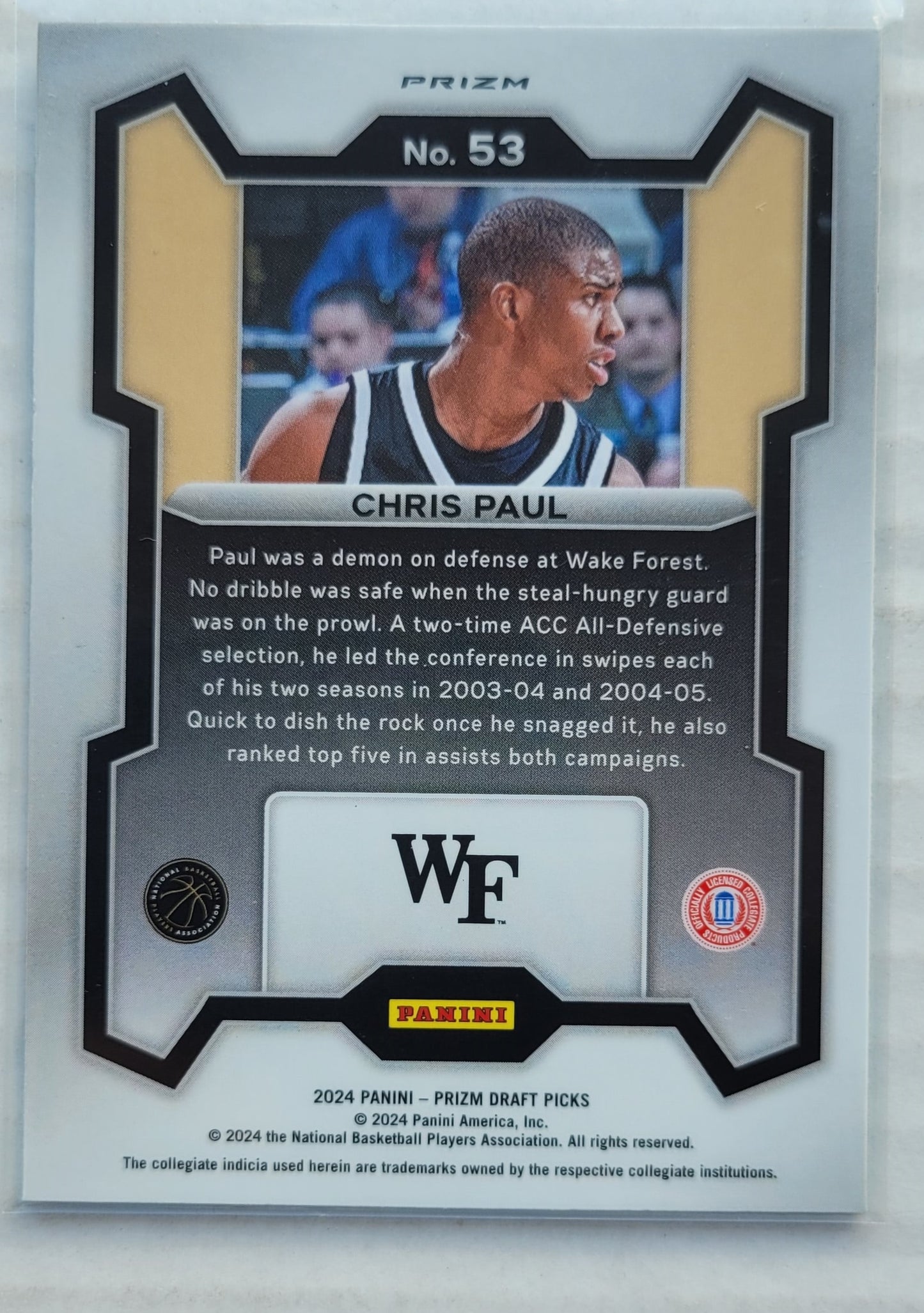 Chris Paul - 2024-25 Panini Prizm Draft Picks Prizms Silver #53