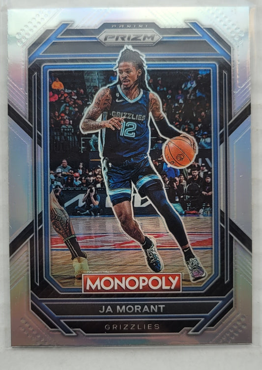 Ja Morant - 2022-23 Panini Prizm Monopoly Silver #43