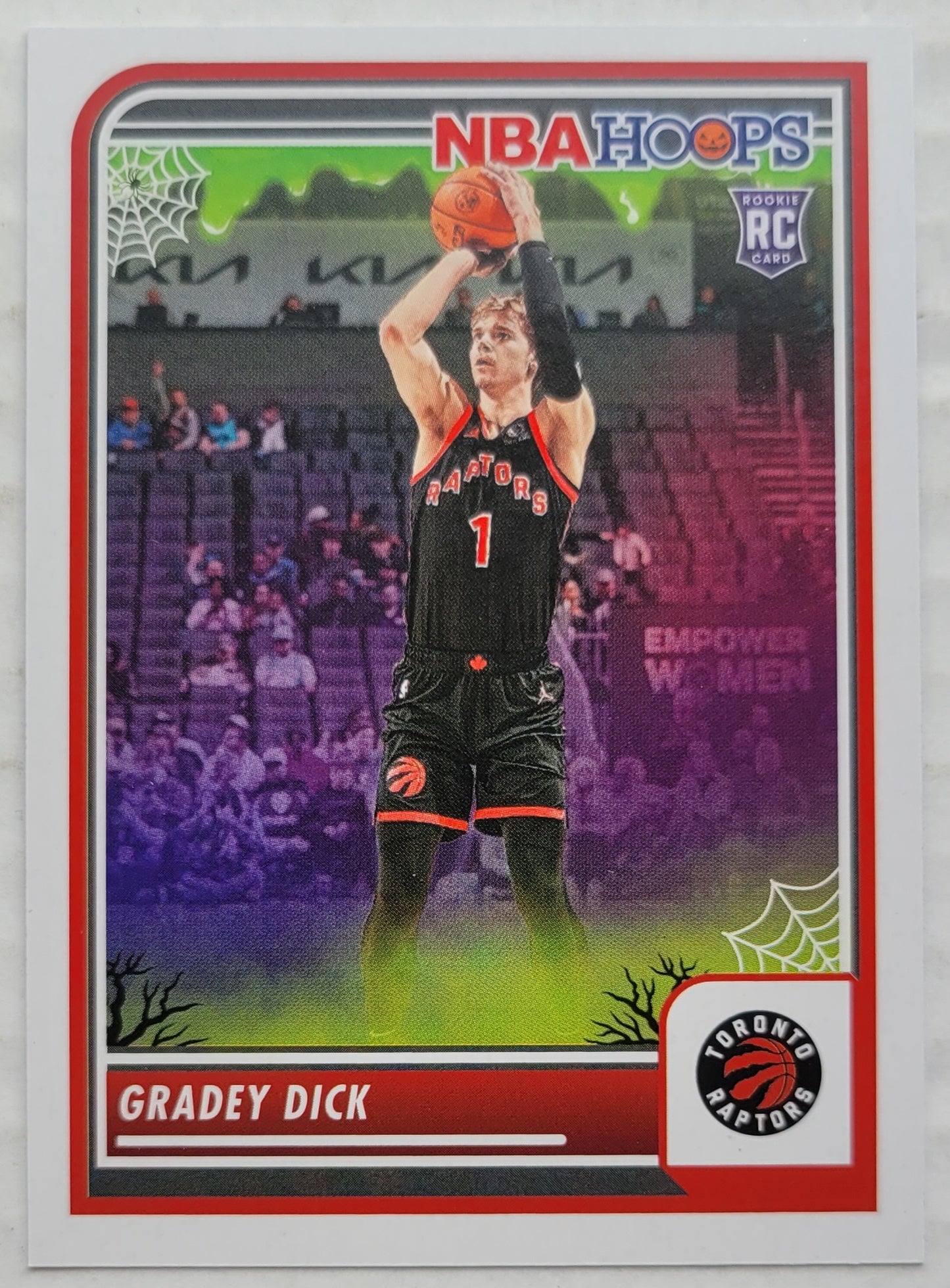 Gradey Dick - 2023-24 Hoops Haunted Hoops #251 RC