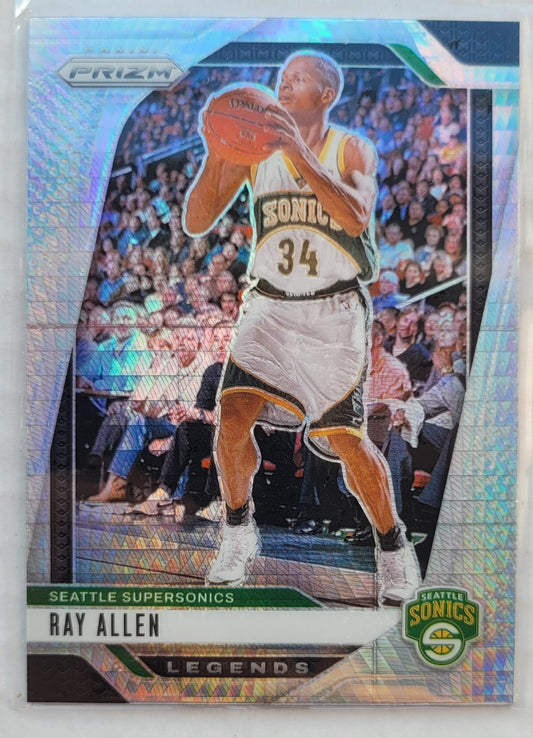 Ray Allen - 2024-25 Panini Prizm Prizms Hyper #300
