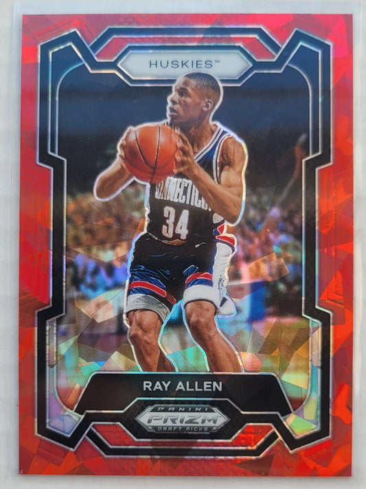 Ray Allen - 2024-25 Panini Prizm Draft Picks Prizms Red Ice #13
