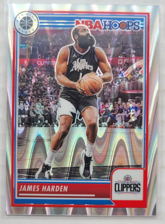 James Harden - 2023-24 Hoops Premium Stock Seismic Prizm #77
