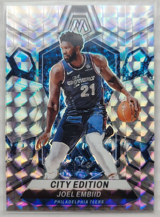 Joel Embiid - 2023-24 Panini Mosaic Mosaic #283 City Edition