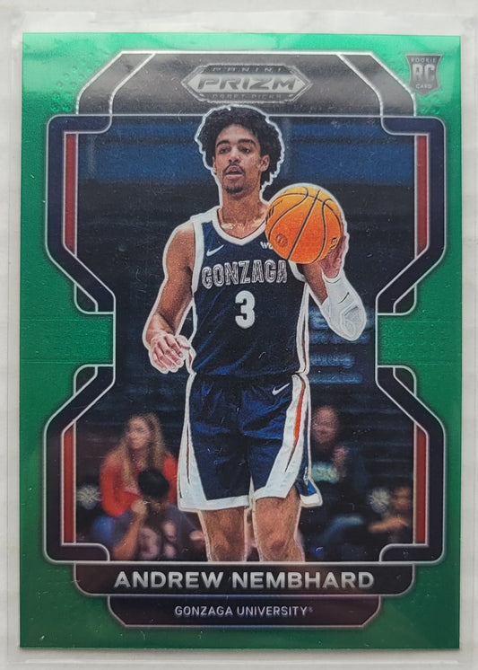 Andrew Nembhard - 2022-23 Panini Prizm Draft Picks Prizms Green #91 RC