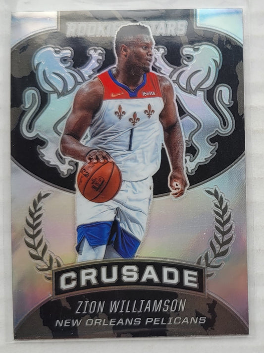 Zion Williamson - 2020-21 Panini Chronicles Silver #534 Crusade