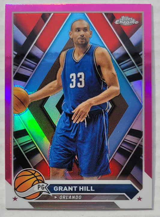 Grant Hill - 2023-24 Topps Chrome Pink Refractors #111