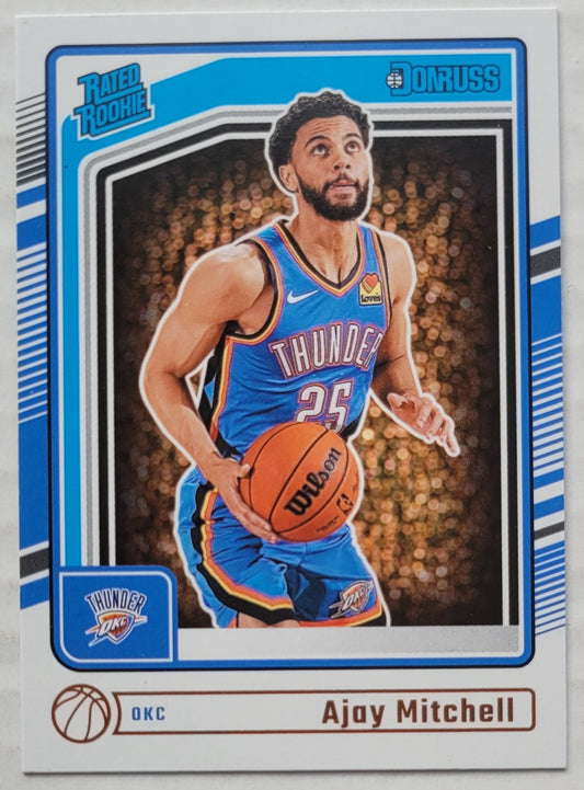 Ajay Mitchell - 2024-25 Donruss #218 RR RC