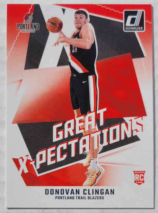 Donovan Clingan - 2024-25 Donruss Great X-Pectations #21