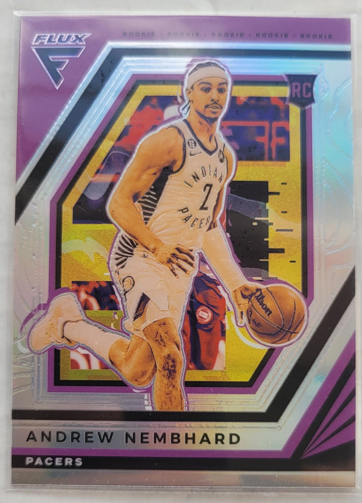 Andrew Nembhard  - 2022-23 Panini Flux Silver #244 RC