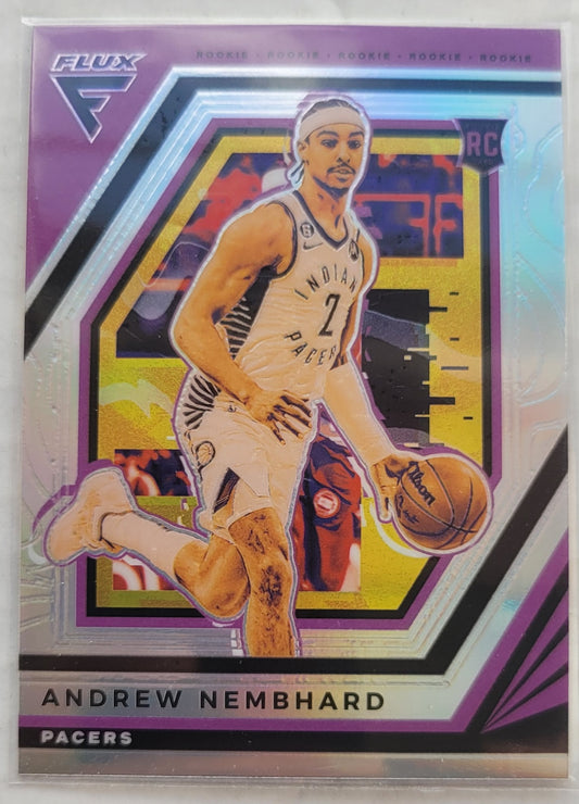 Andrew Nembhard  - 2022-23 Panini Flux Silver #244 RC