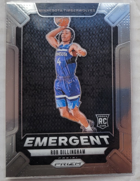 Rob Dillingham - 2024-25 Panini Prizm Emergent #24