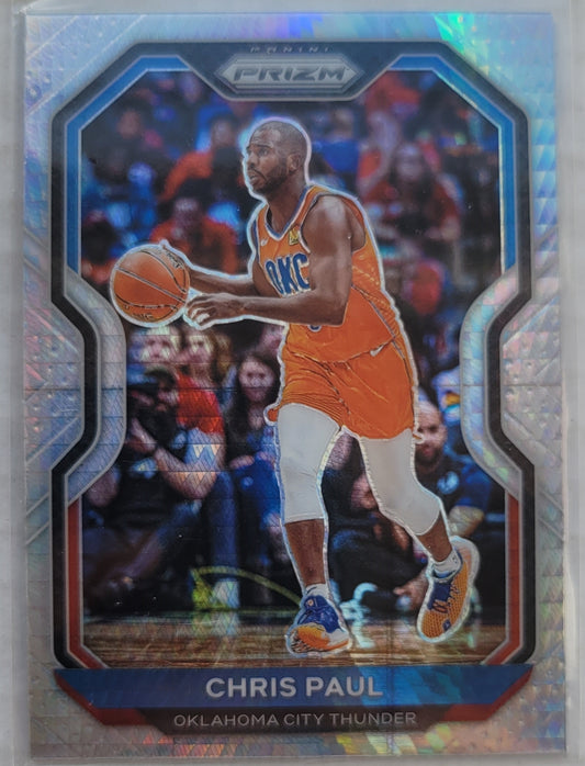 Chris Paul - 2020-21 Panini Prizm Prizms Hyper #93
