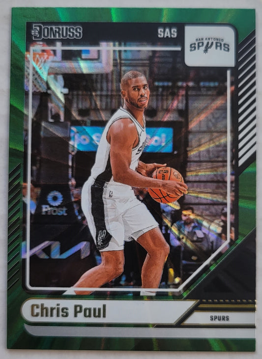 Chris Paul - 2024-25 Donruss Holo Green Laser #38