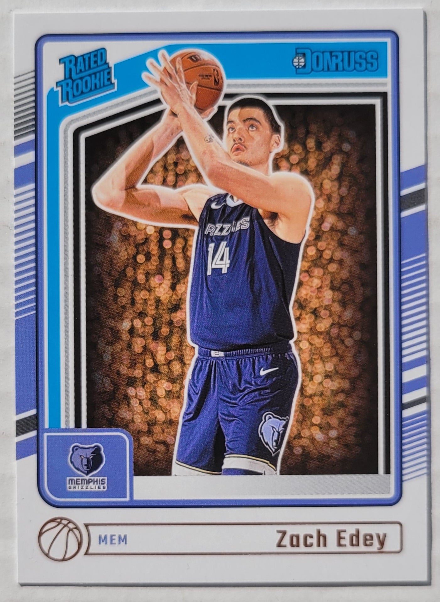 Zach Edey - 2024-25 Donruss #239 RR RC