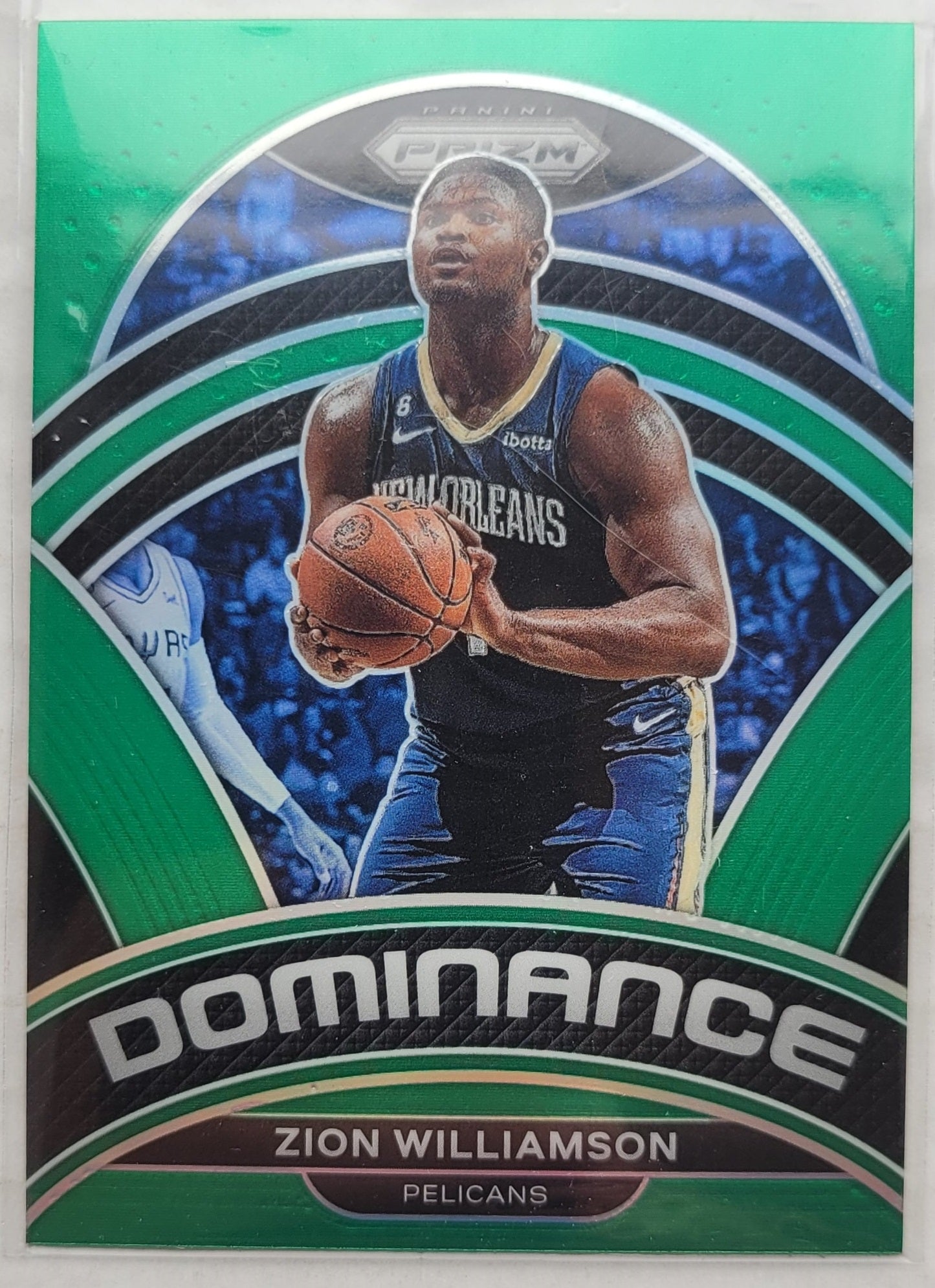 Zion Williamson - 2022-23 Panini Prizm Dominance Prizms Green #15