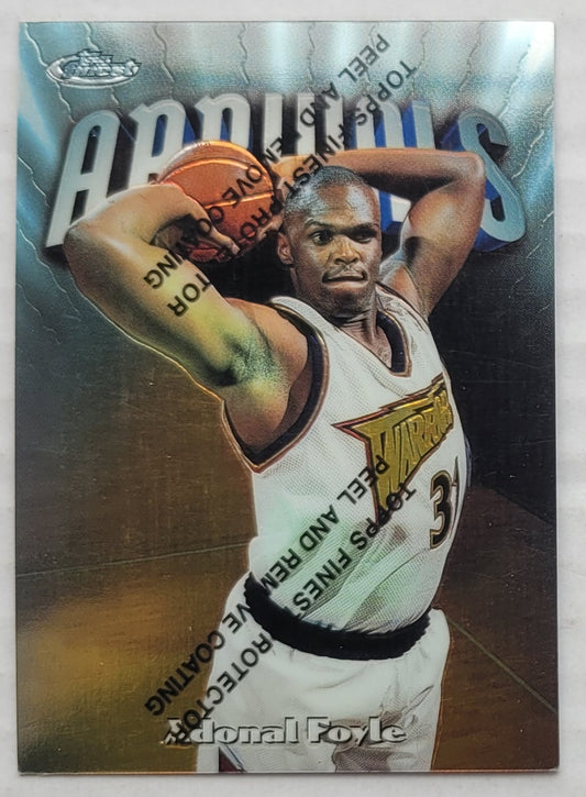 Adonal Foyle - 1997-98 Finest #108 B RC