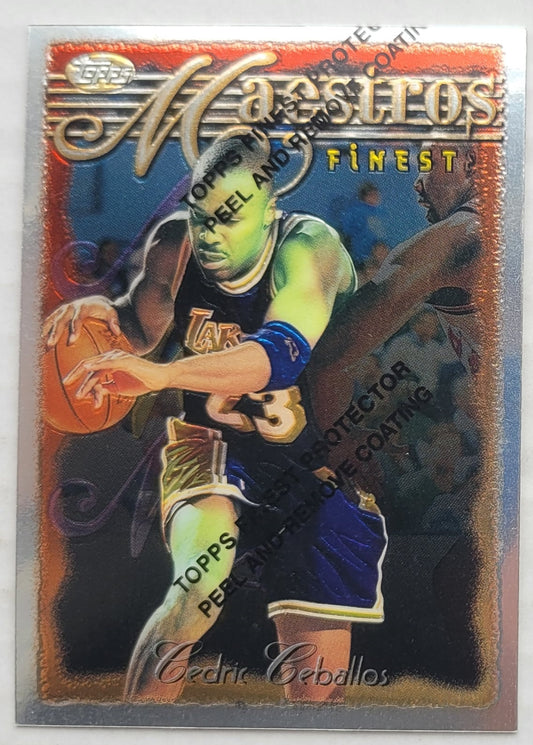 Cedric Ceballos - 1996-97 Finest #102 S