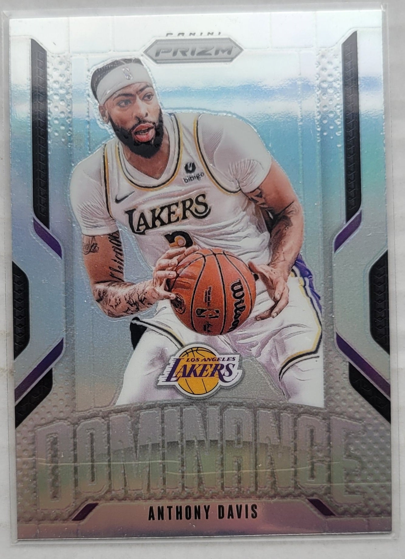 Anthony Davis - 2024-25 Panini Prizm Dominance Prizms Silver #25